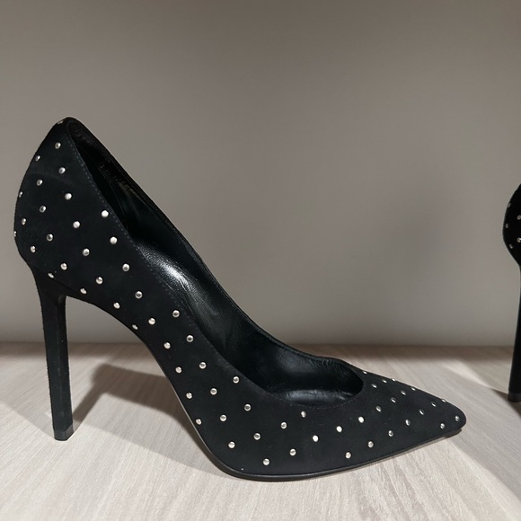Saint Laurent Anja Studded Heels - Picture 8 of 8
